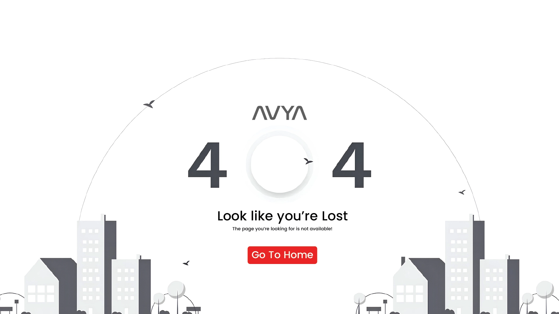 404 Error - Page Not Found